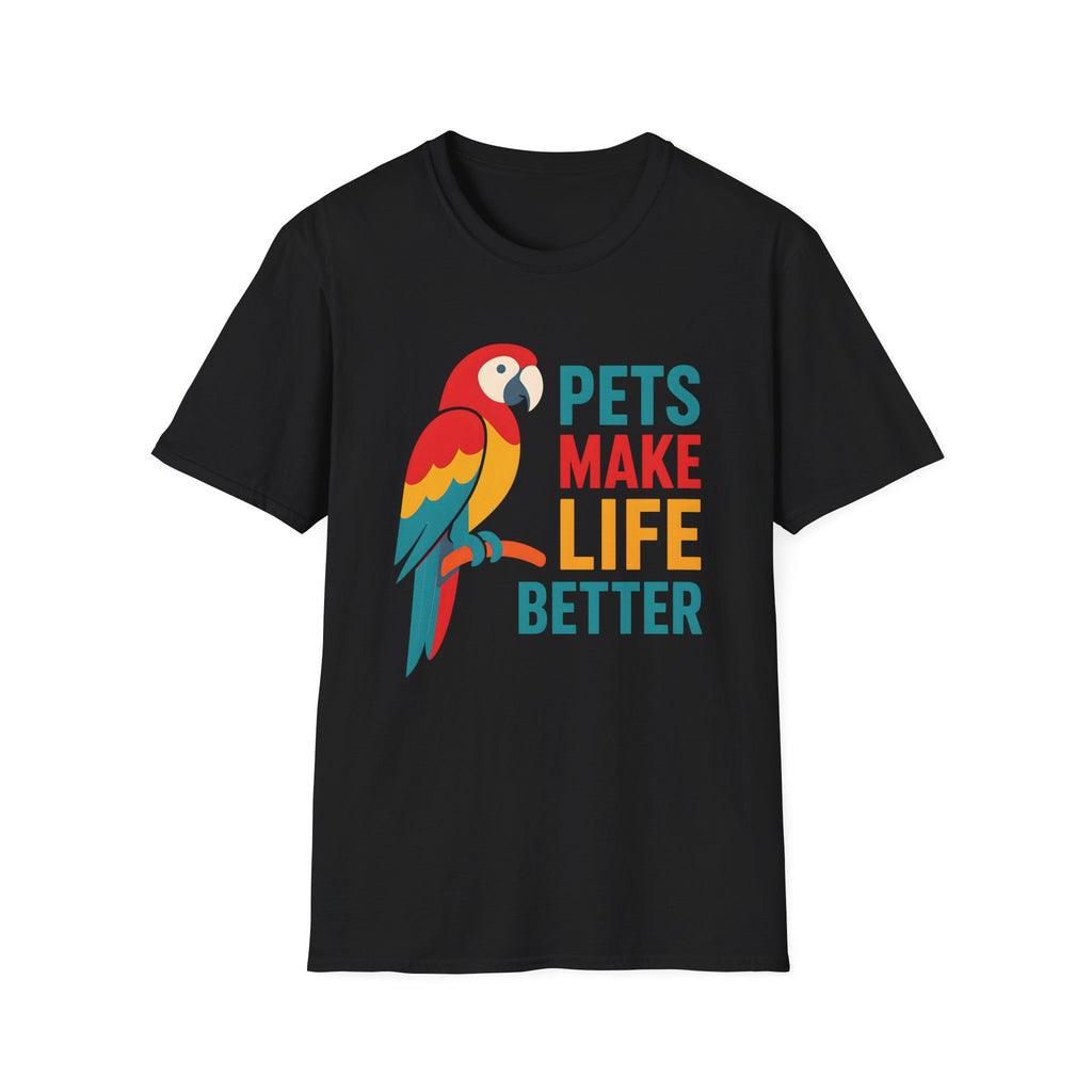 Life Better Parrot T-Shirt