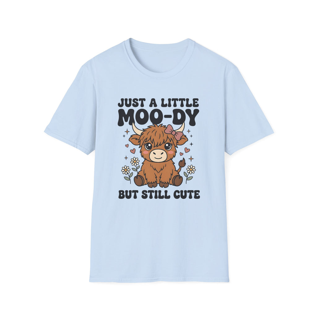 Moody Highland Cow T-Shirt