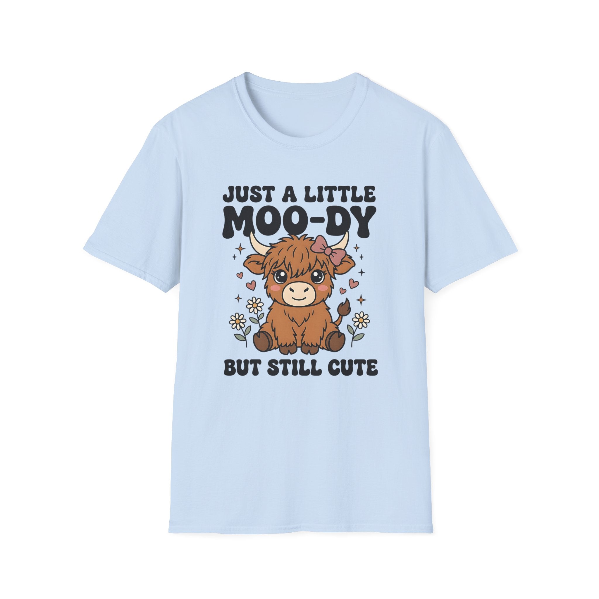 Moody Highland Cow T-Shirt
