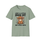 Moody Highland Cow T-Shirt