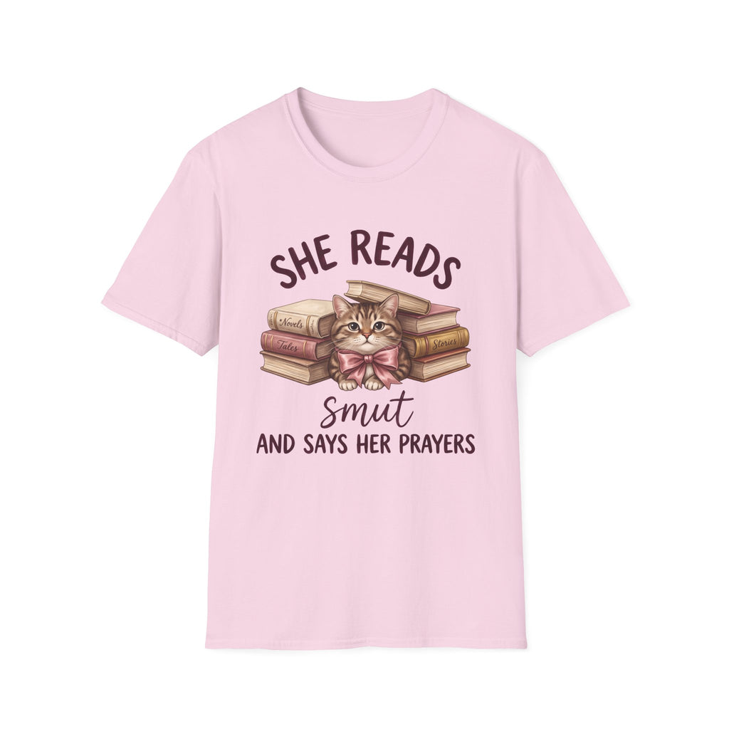 Reads Smut Cat T-Shirt