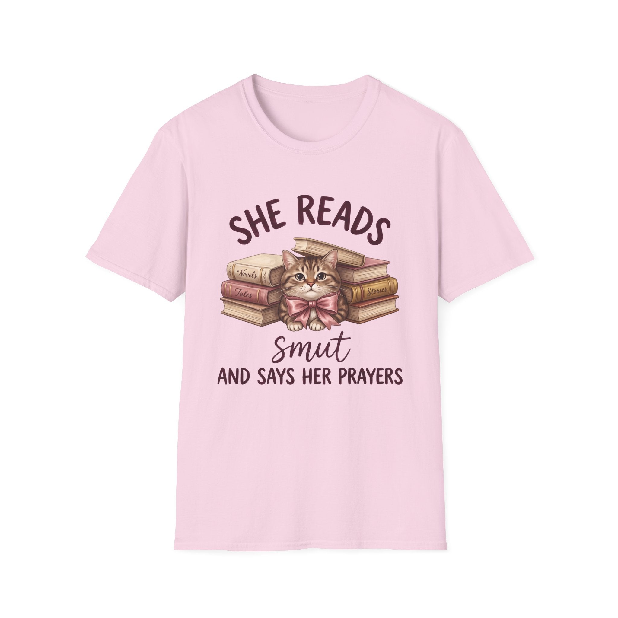 Reads Smut Cat T-Shirt