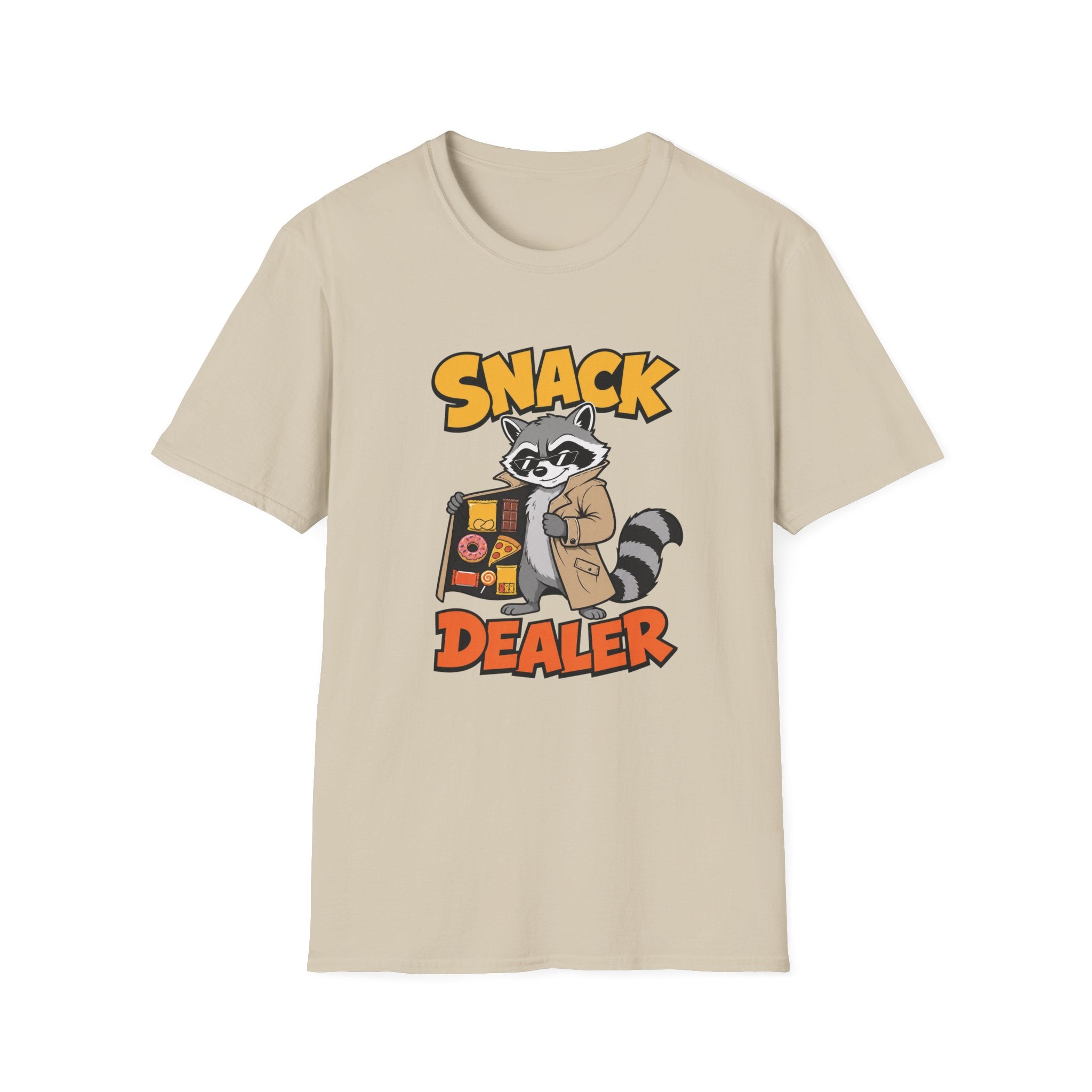 Snack Dealer Raccoon T-Shirt