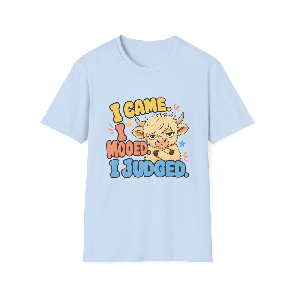 Judge Highland Cow T-Shirt