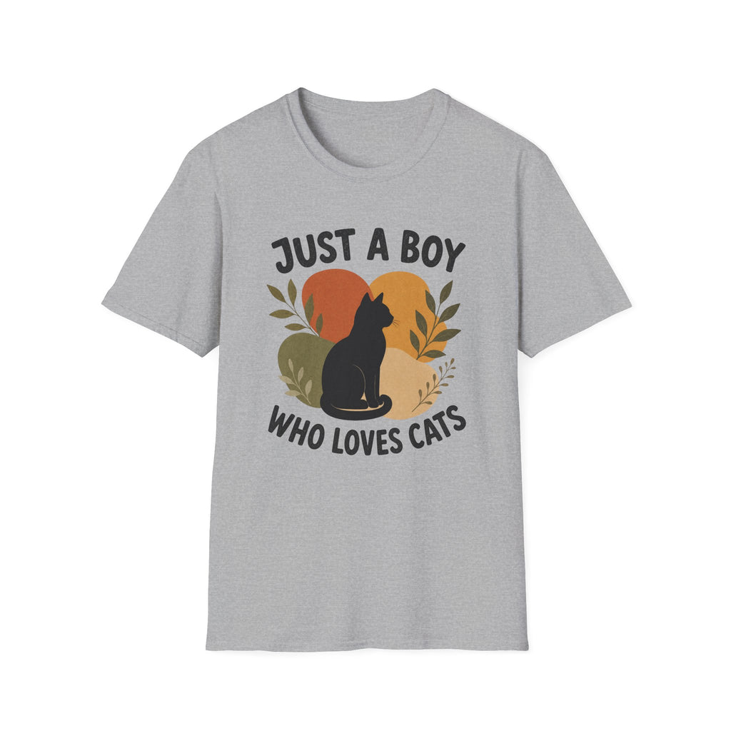 Boy Loves Cats T-Shirt