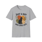 Boy Loves Cats T-Shirt