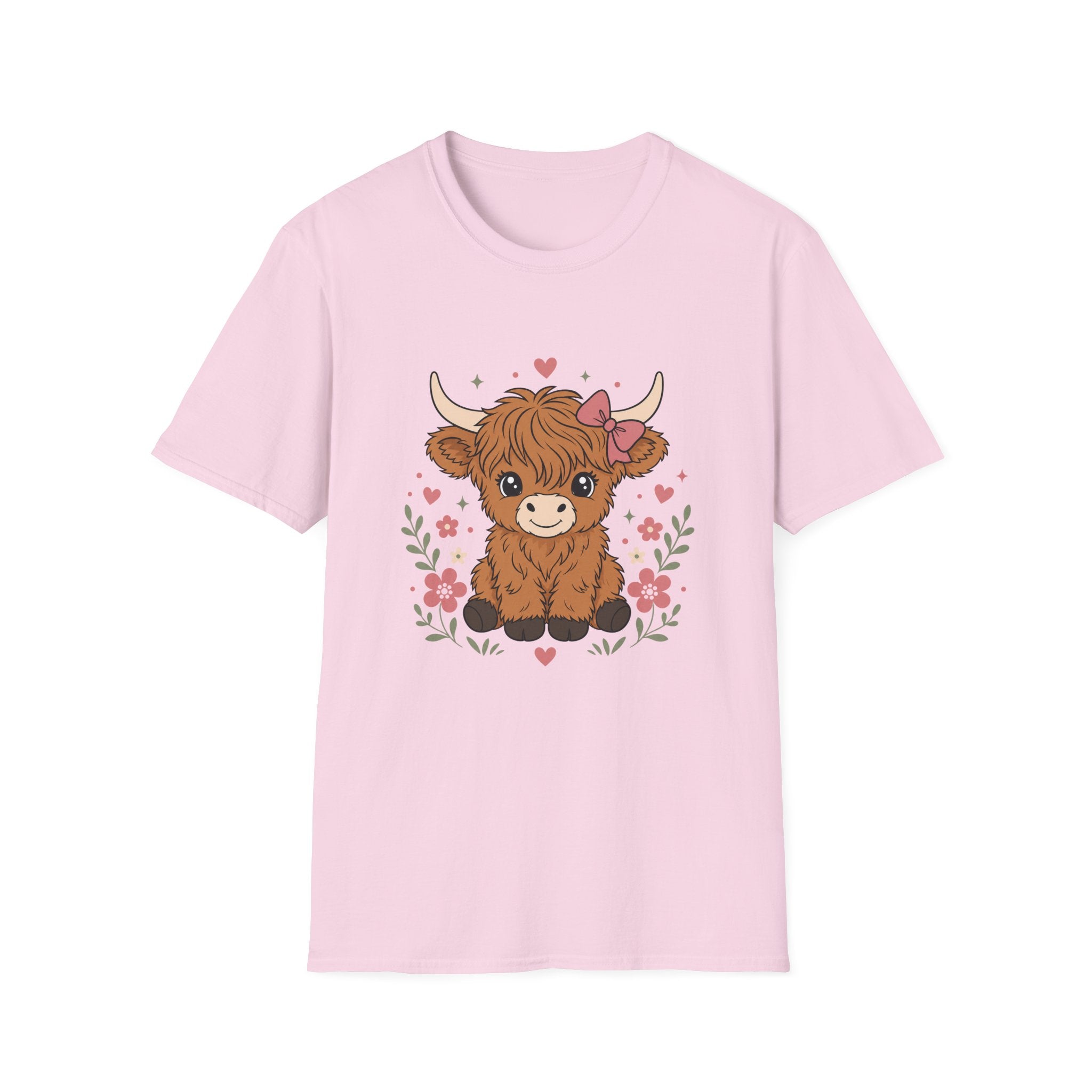 Baby Brown Highland Cow T-Shirt