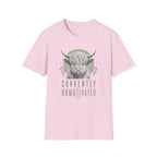 Unmotivated Highland Cow T-Shirt