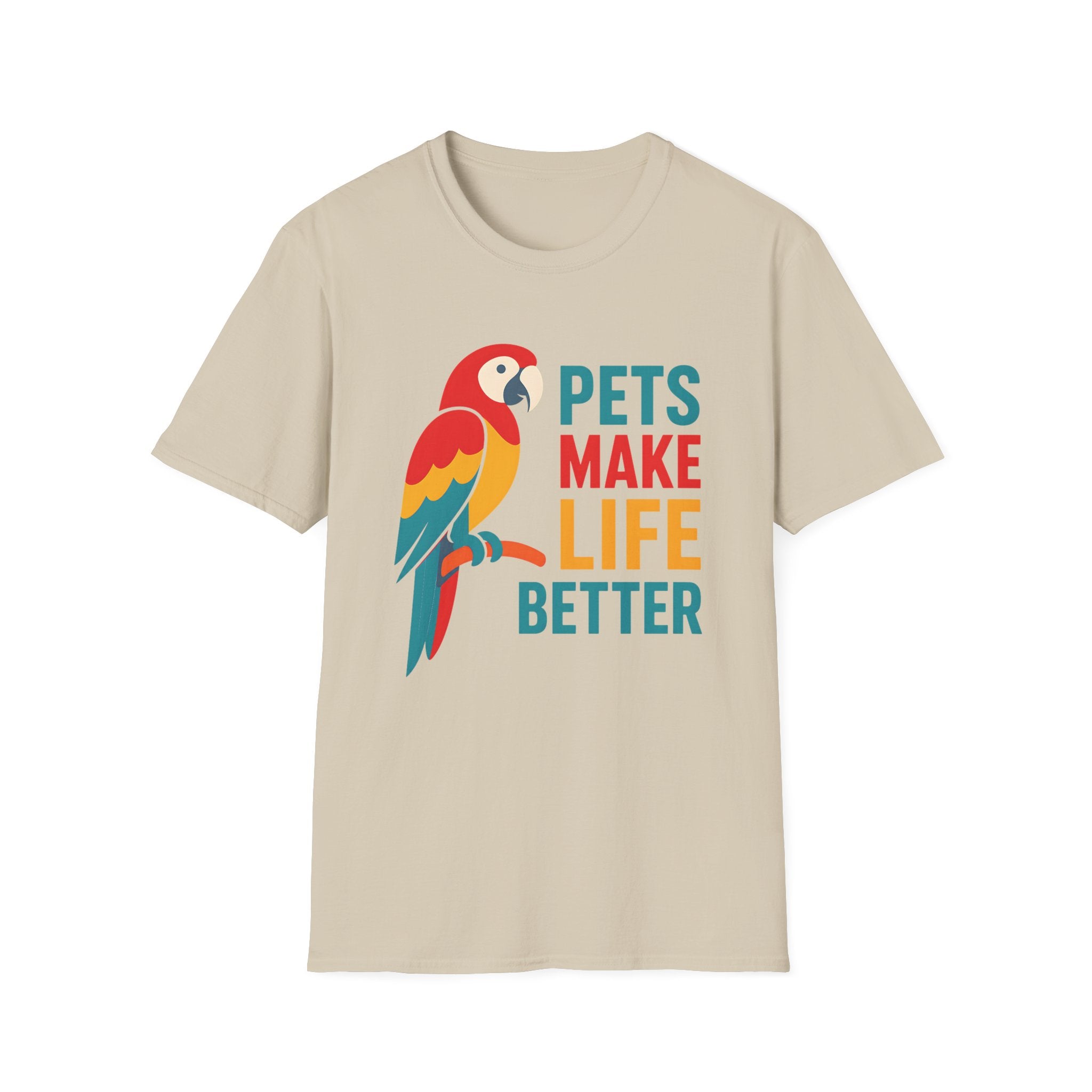 Life Better Parrot T-Shirt