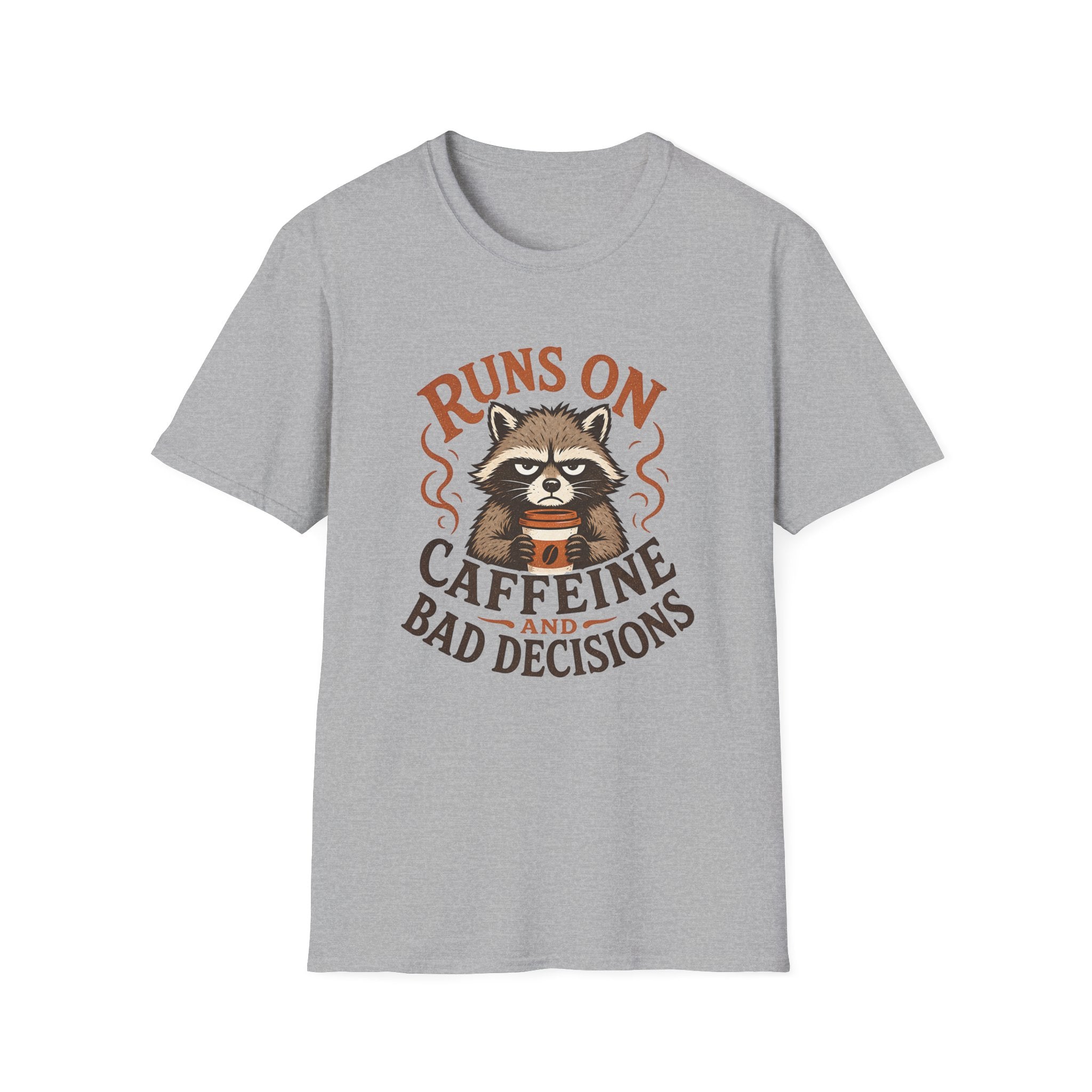 Caffeine Raccoon T-Shirt