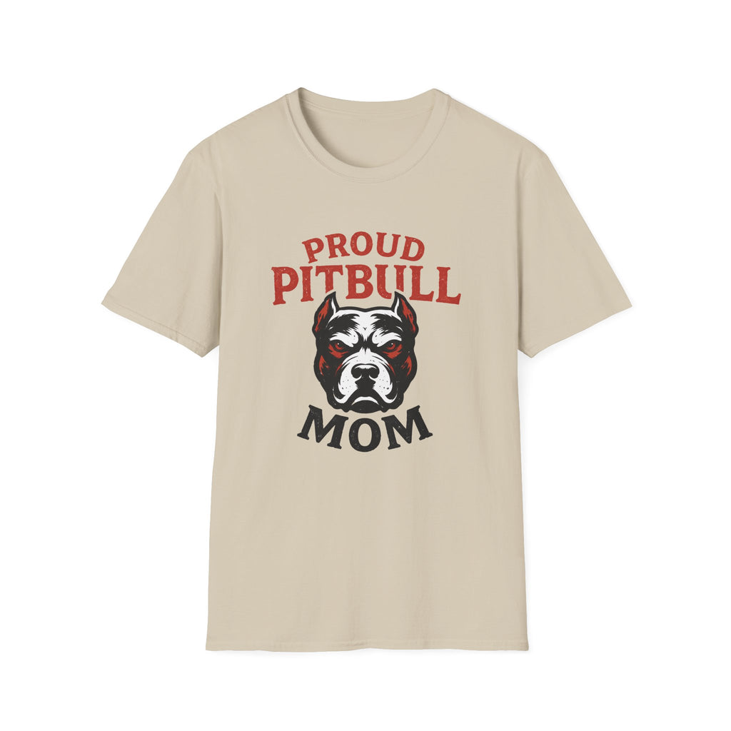 Proud Mom Pitbull T-Shirt