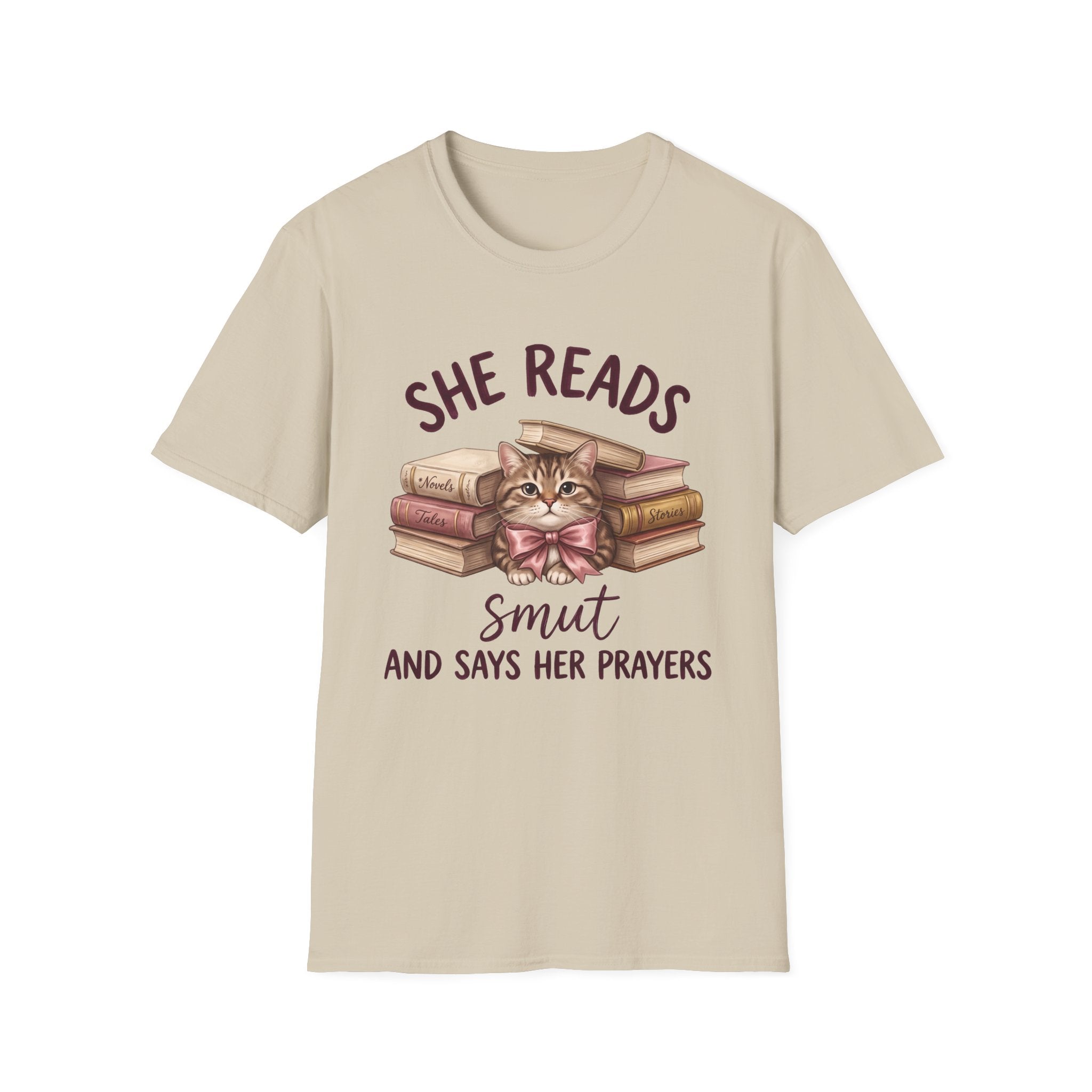 Reads Smut Cat T-Shirt