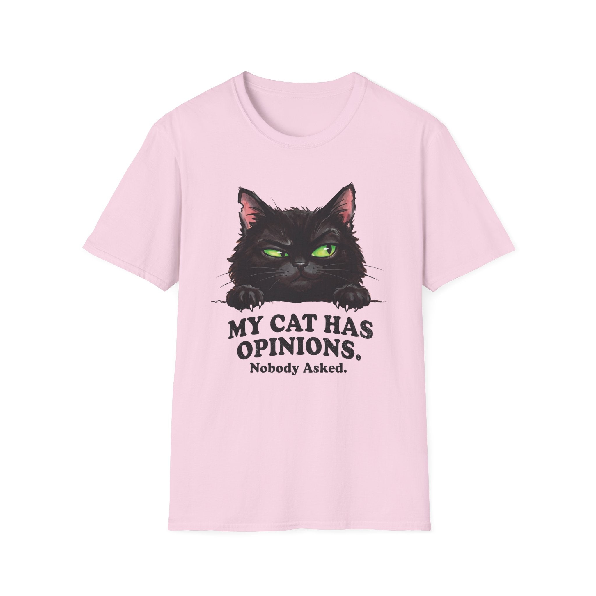 Nobody Asked Cat T-Shirt