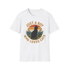 Boy Loves Cat T-Shirt