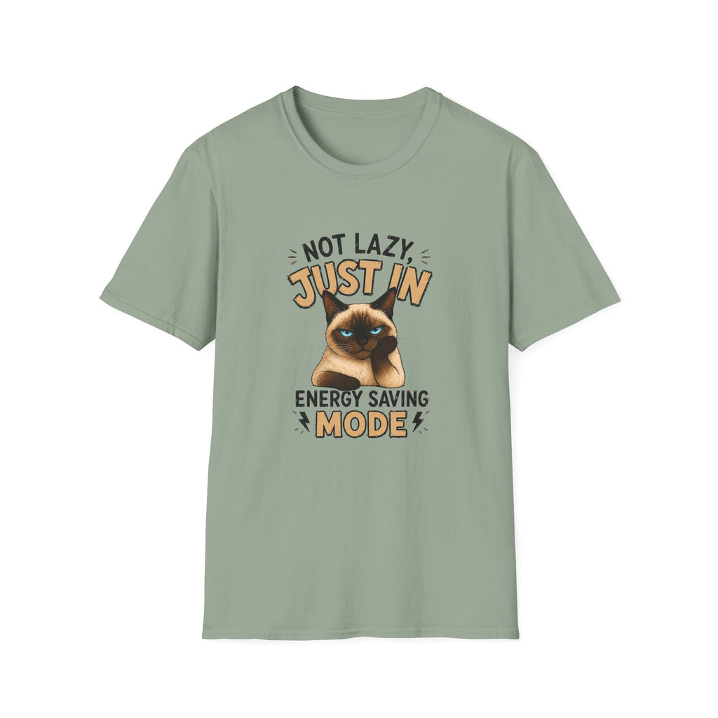 Not Lazy Cat T-Shirt