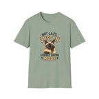 Not Lazy Cat T-Shirt