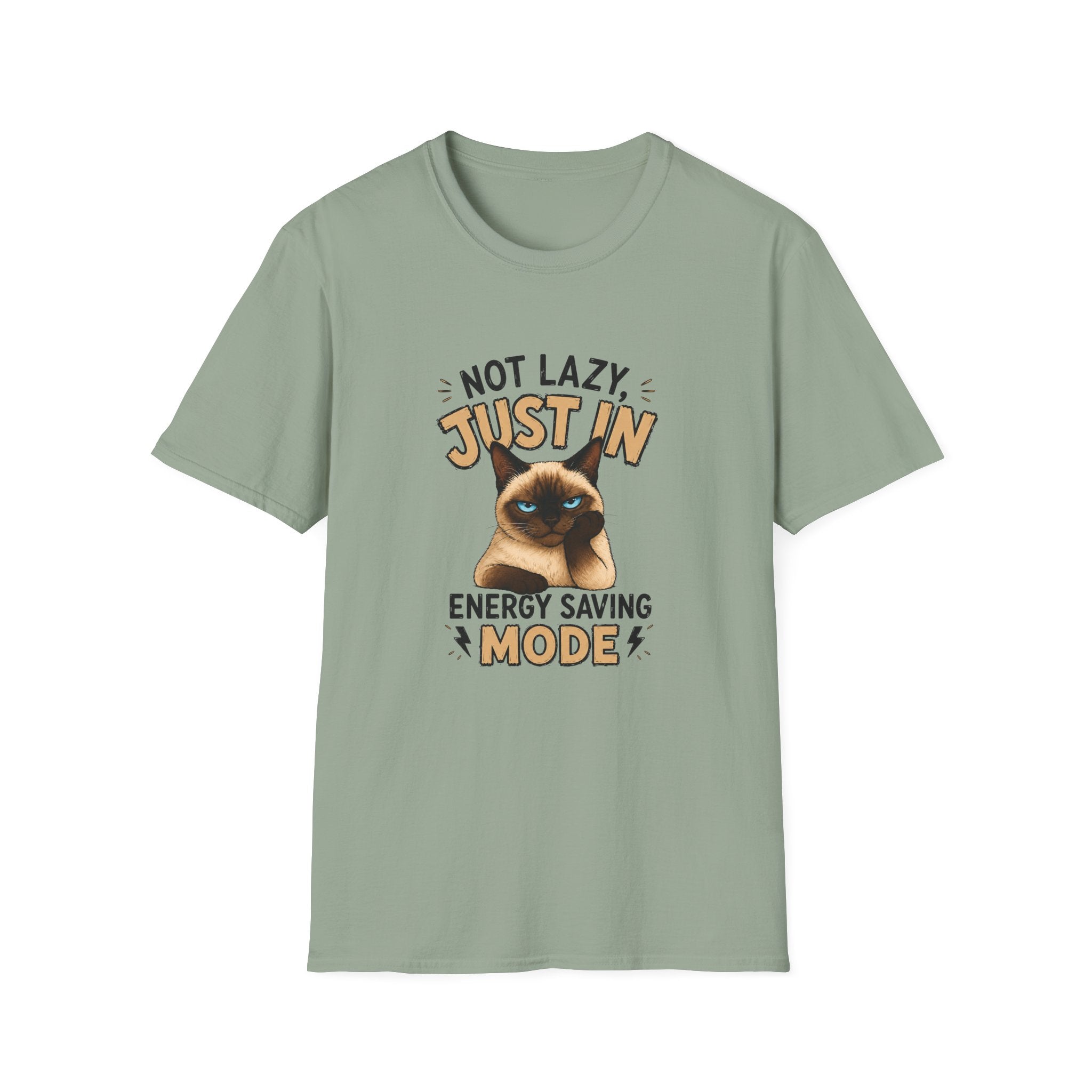 Not Lazy Cat T-Shirt