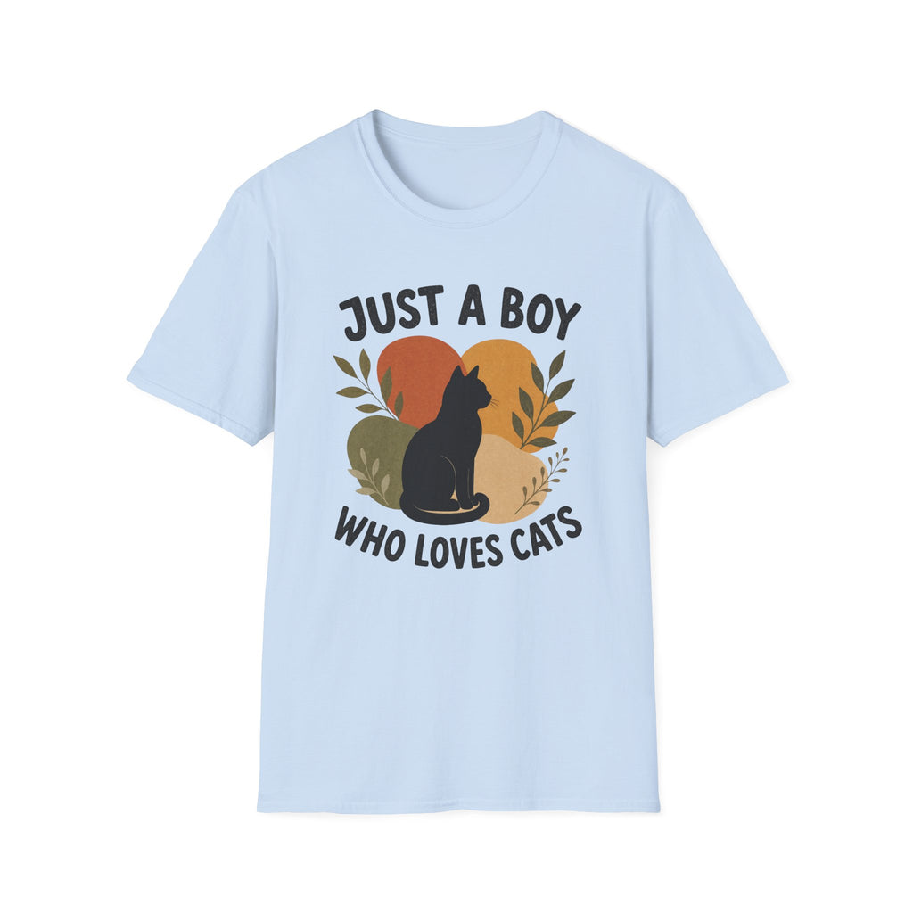 Boy Loves Cats T-Shirt