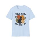 Boy Loves Cats T-Shirt