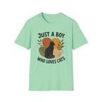 Boy Loves Cats T-Shirt