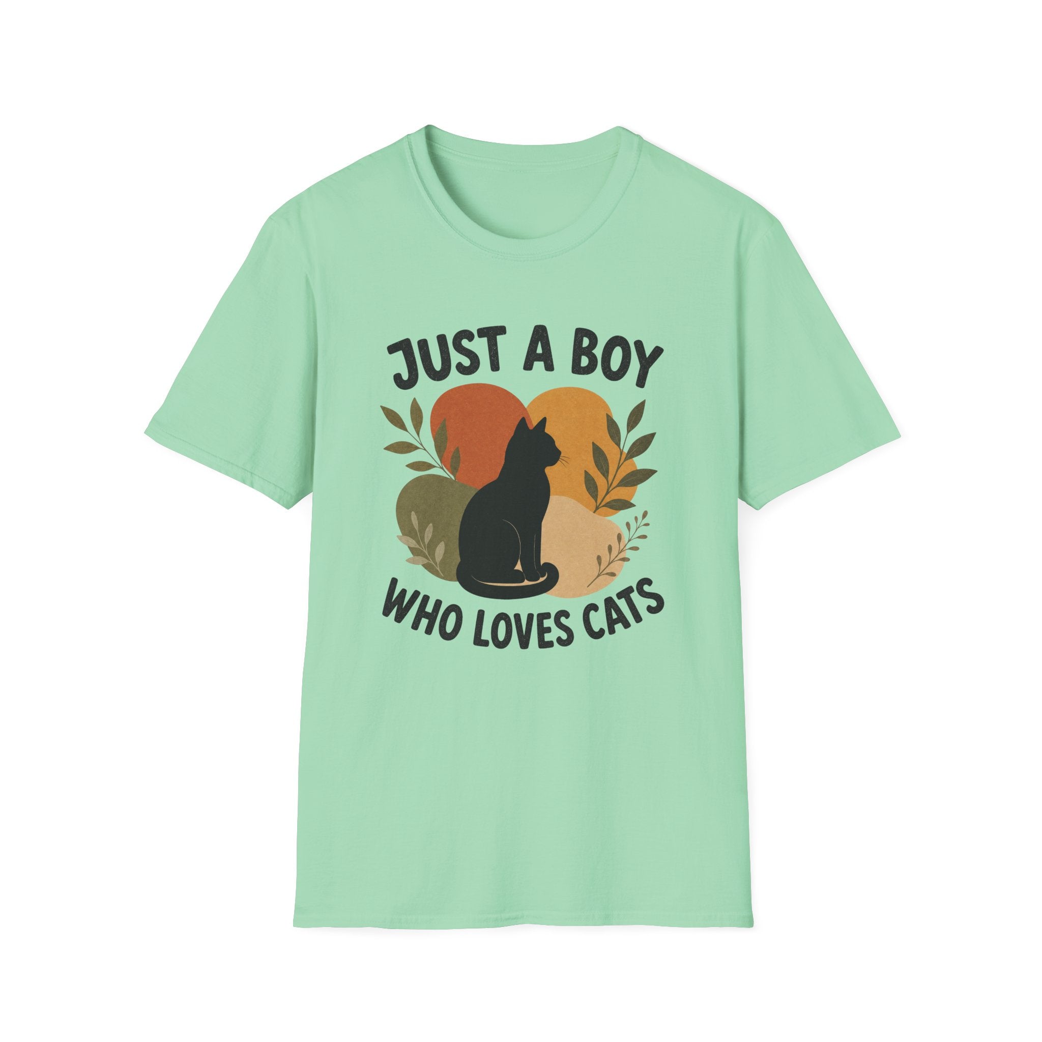 Boy Loves Cats T-Shirt