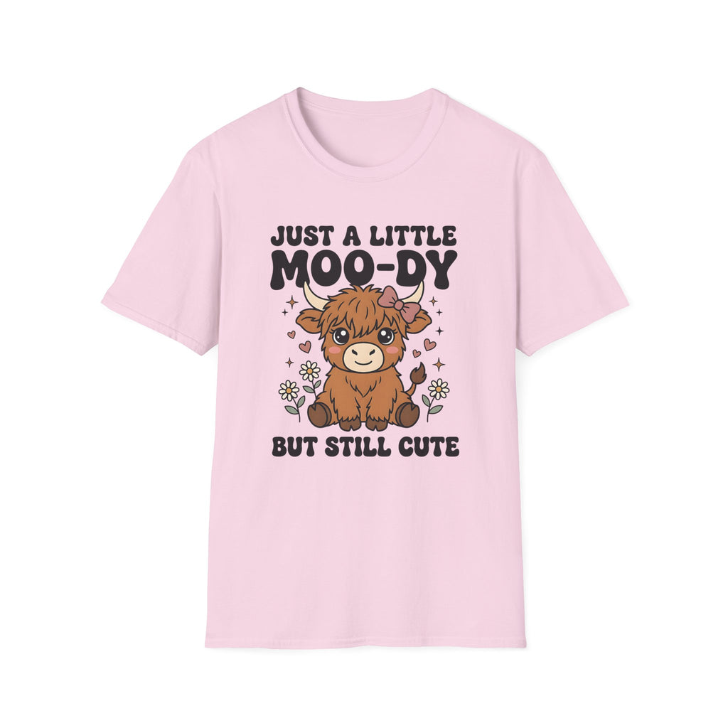 Moody Highland Cow T-Shirt