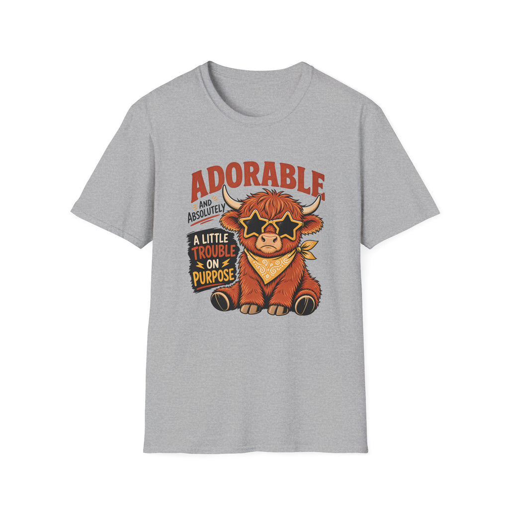 Adorable Highland Cow T-Shirt