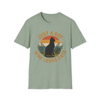 Boy Loves Cat T-Shirt