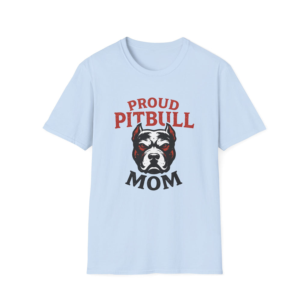 Proud Mom Pitbull T-Shirt