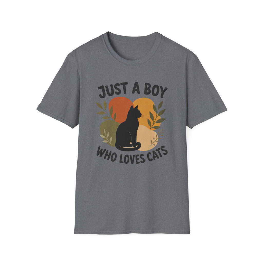 Boy Loves Cats T-Shirt