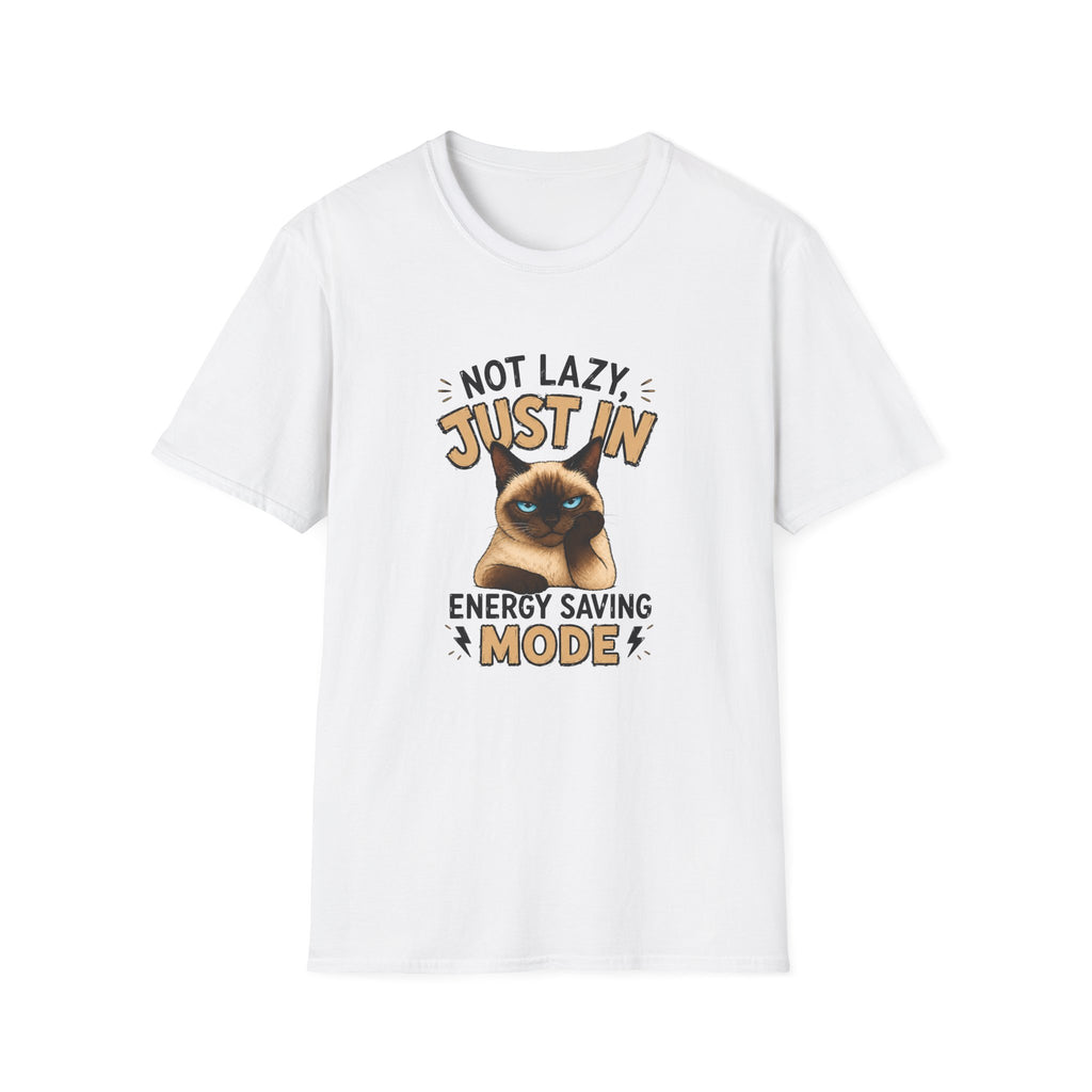 Not Lazy Cat T-Shirt