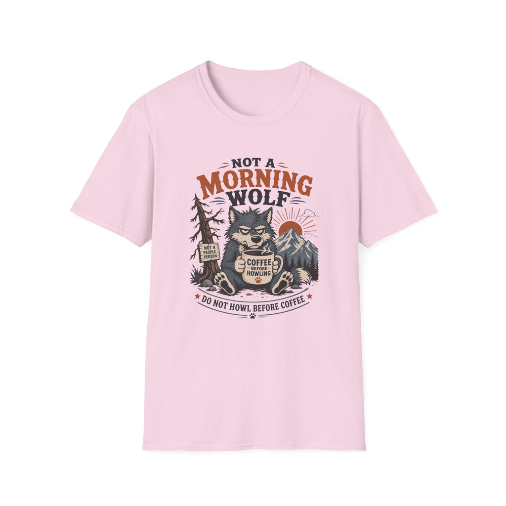 Not Morning Wolf T-Shirt
