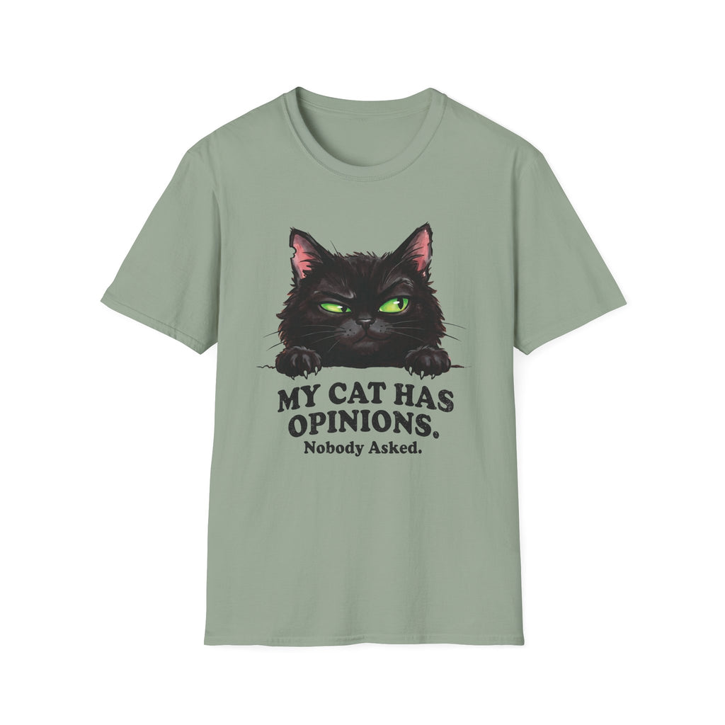 Nobody Asked Cat T-Shirt