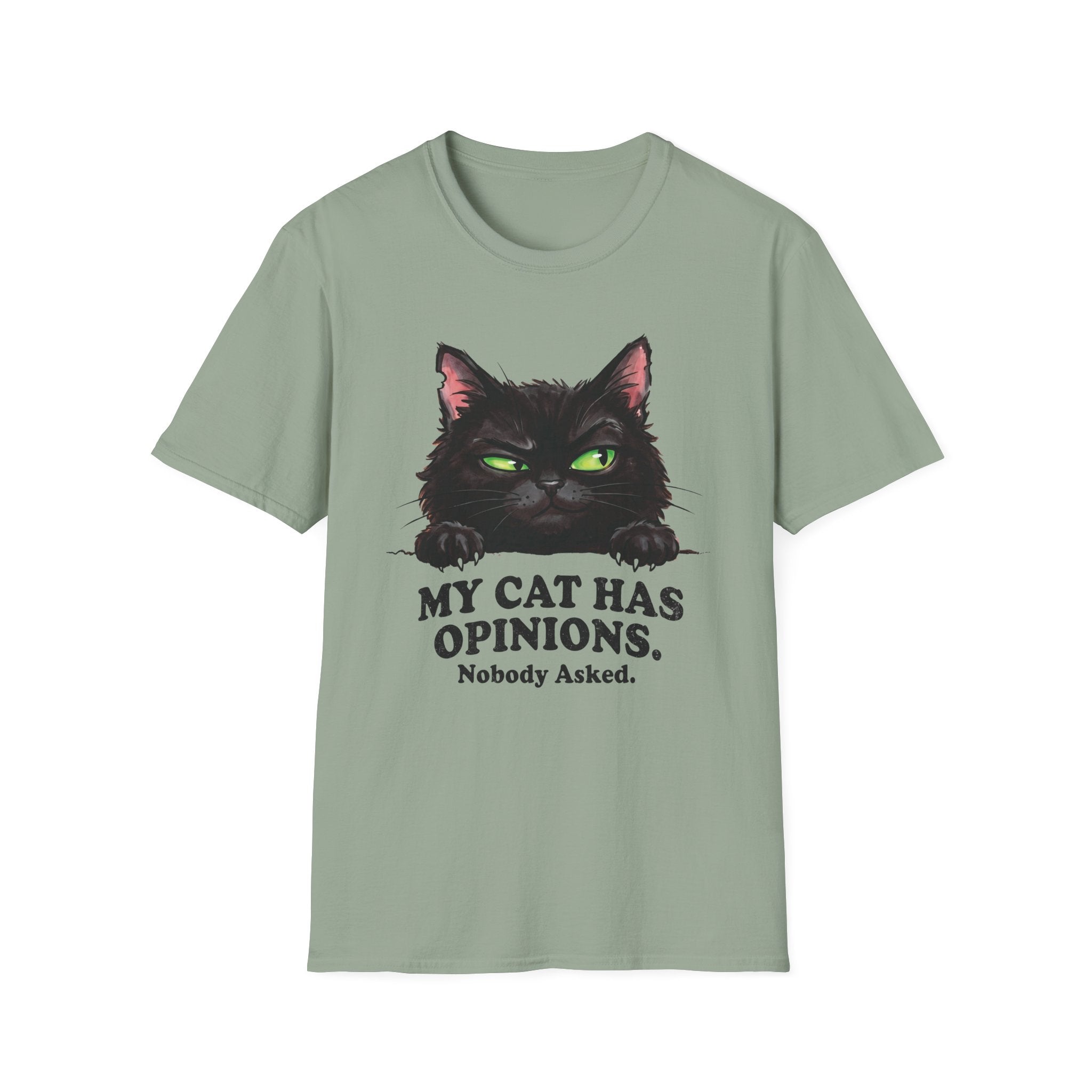 Nobody Asked Cat T-Shirt
