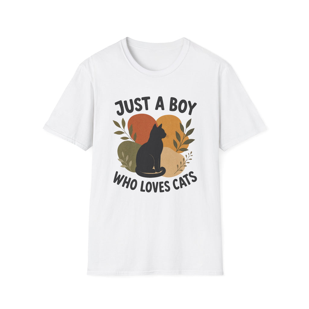 Boy Loves Cats T-Shirt
