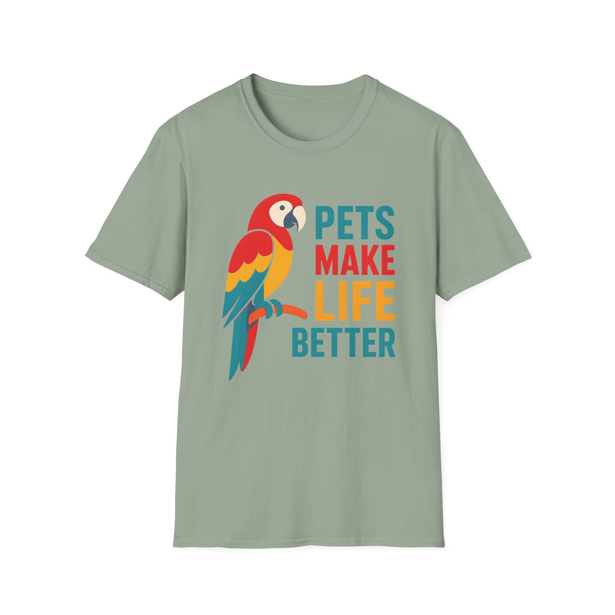 Life Better Parrot T-Shirt