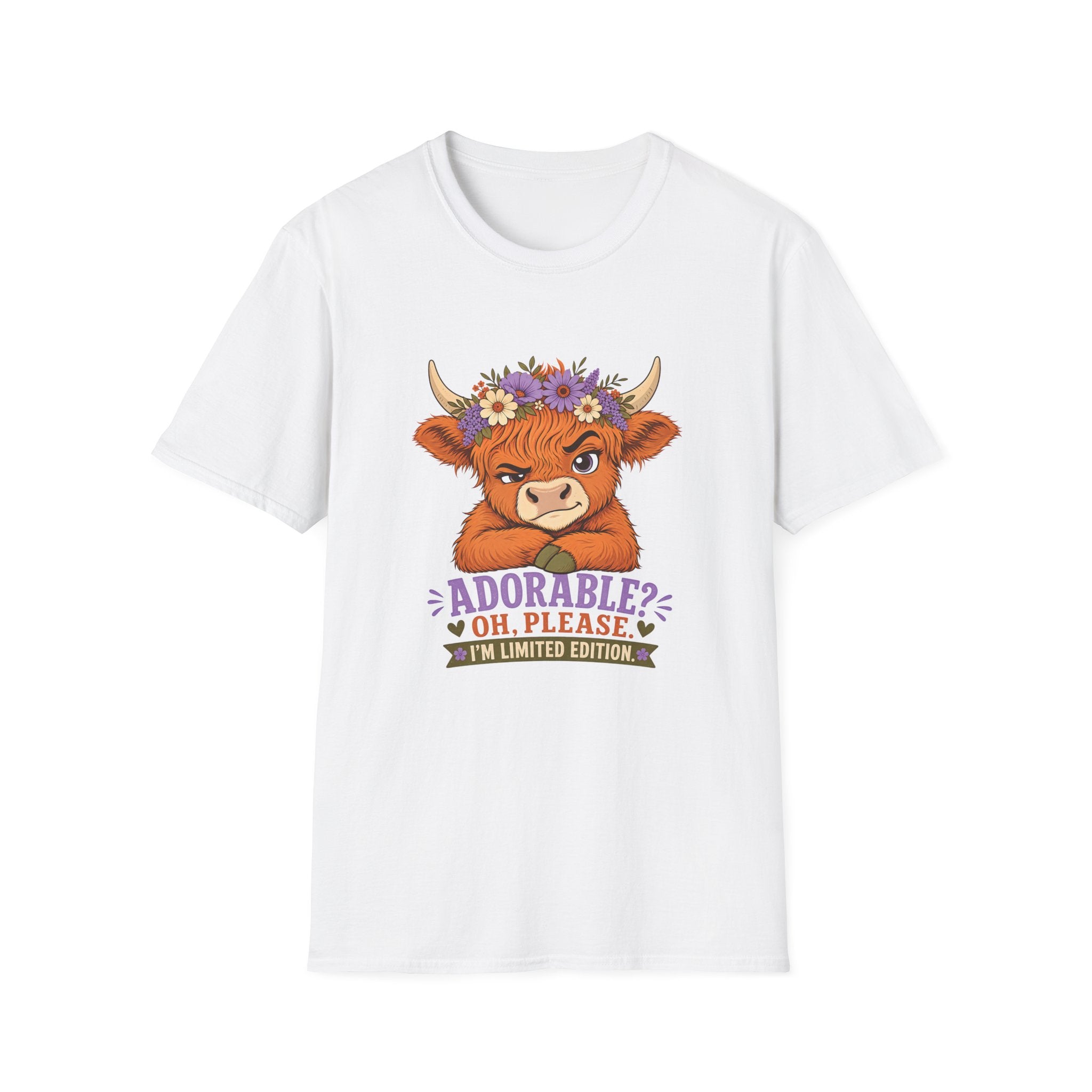 Oh Please Highland Cow T-Shirt