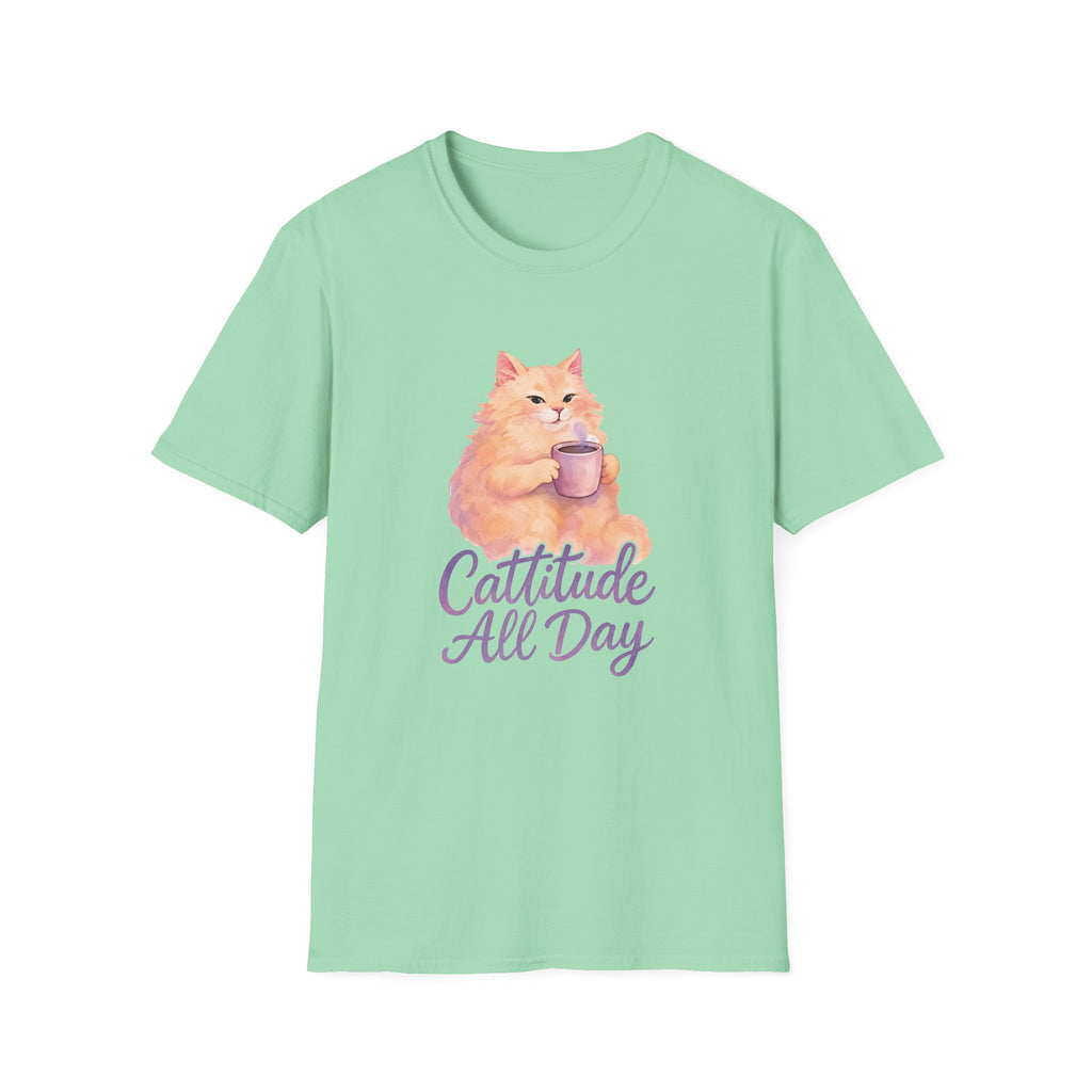 Cattitude Cat T-Shirt