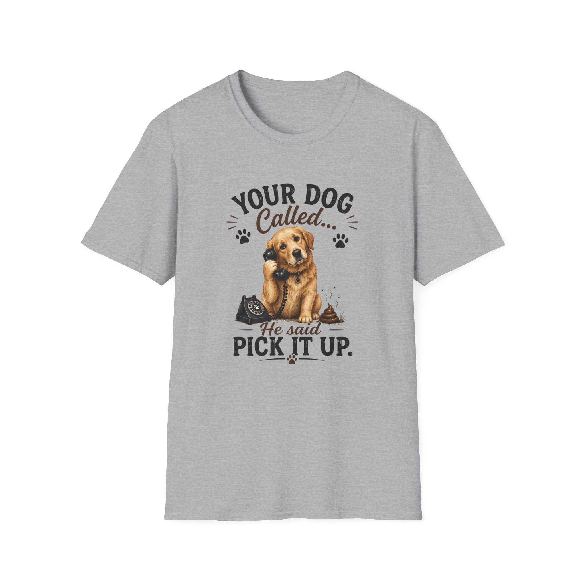 Pick Up Poop Dog T-Shirt