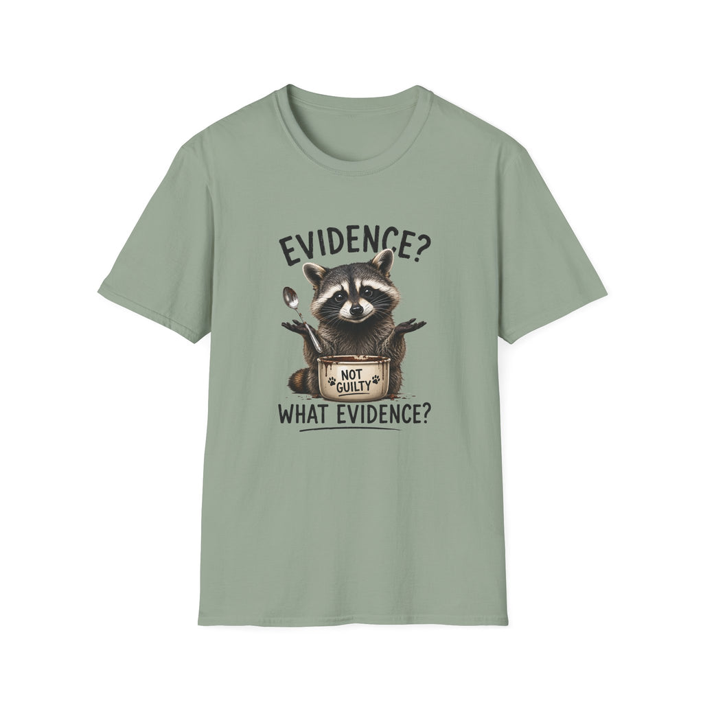 Evidence Raccoon T-Shirt