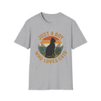 Boy Loves Cat T-Shirt