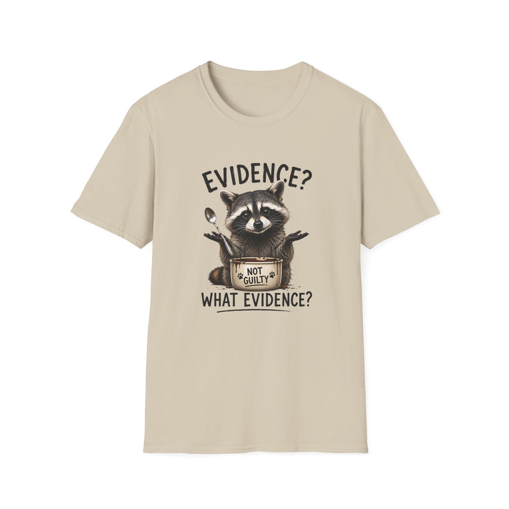 Evidence Raccoon T-Shirt