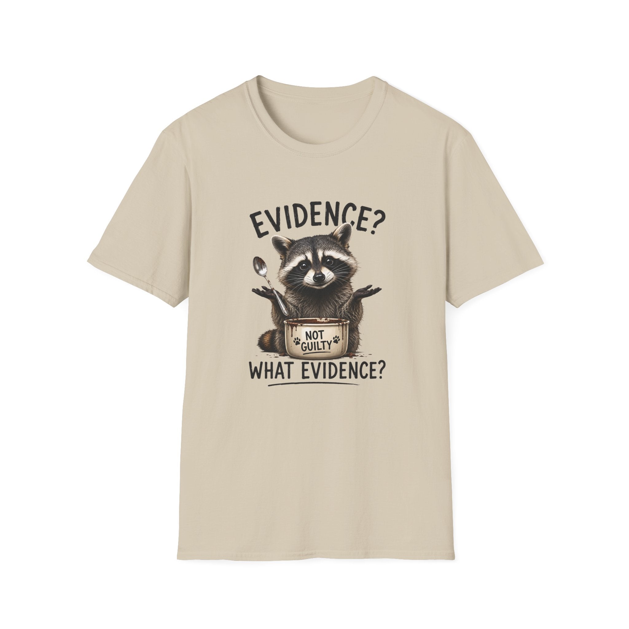Evidence Raccoon T-Shirt