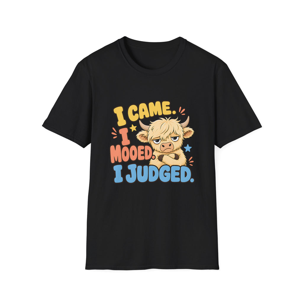Judge Highland Cow T-Shirt