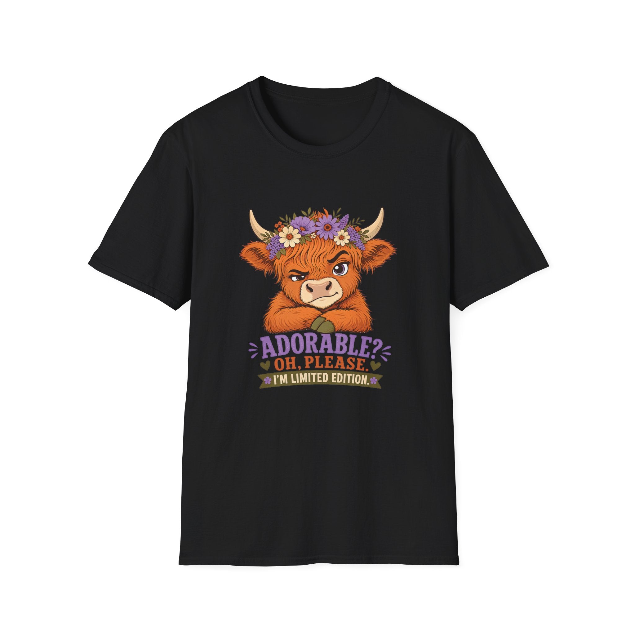 Oh Please Highland Cow T-Shirt