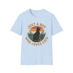 Boy Loves Cat T-Shirt