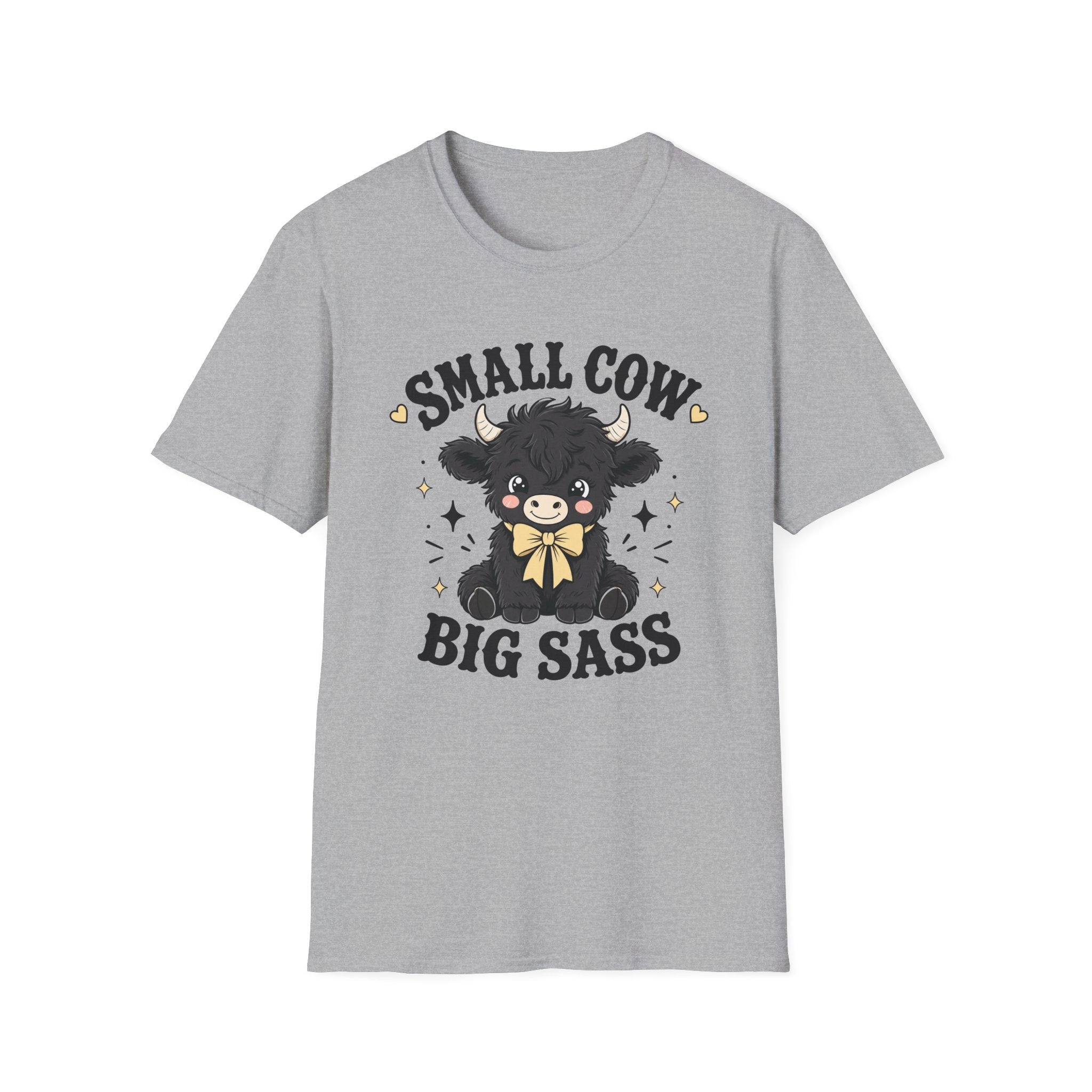Big Sass Highland Cow T-Shirt