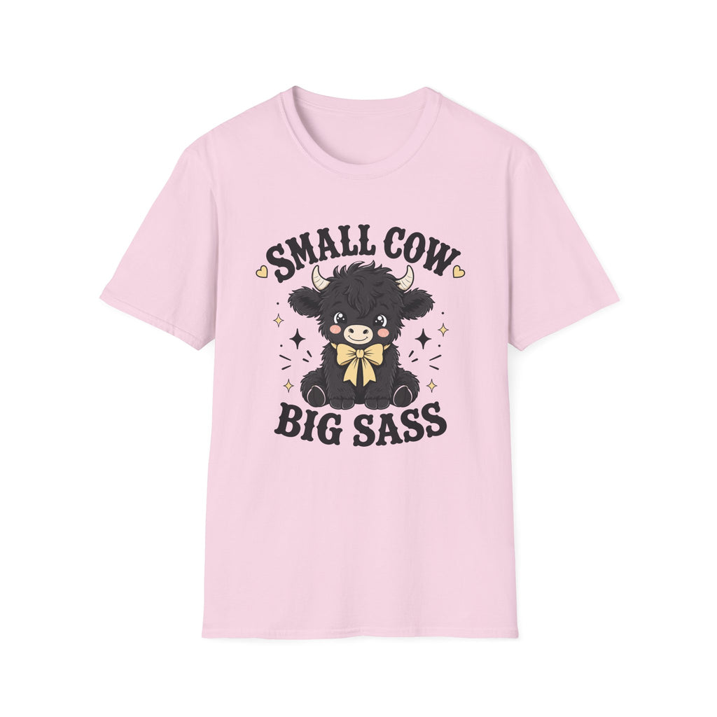 Big Sass Highland Cow T-Shirt