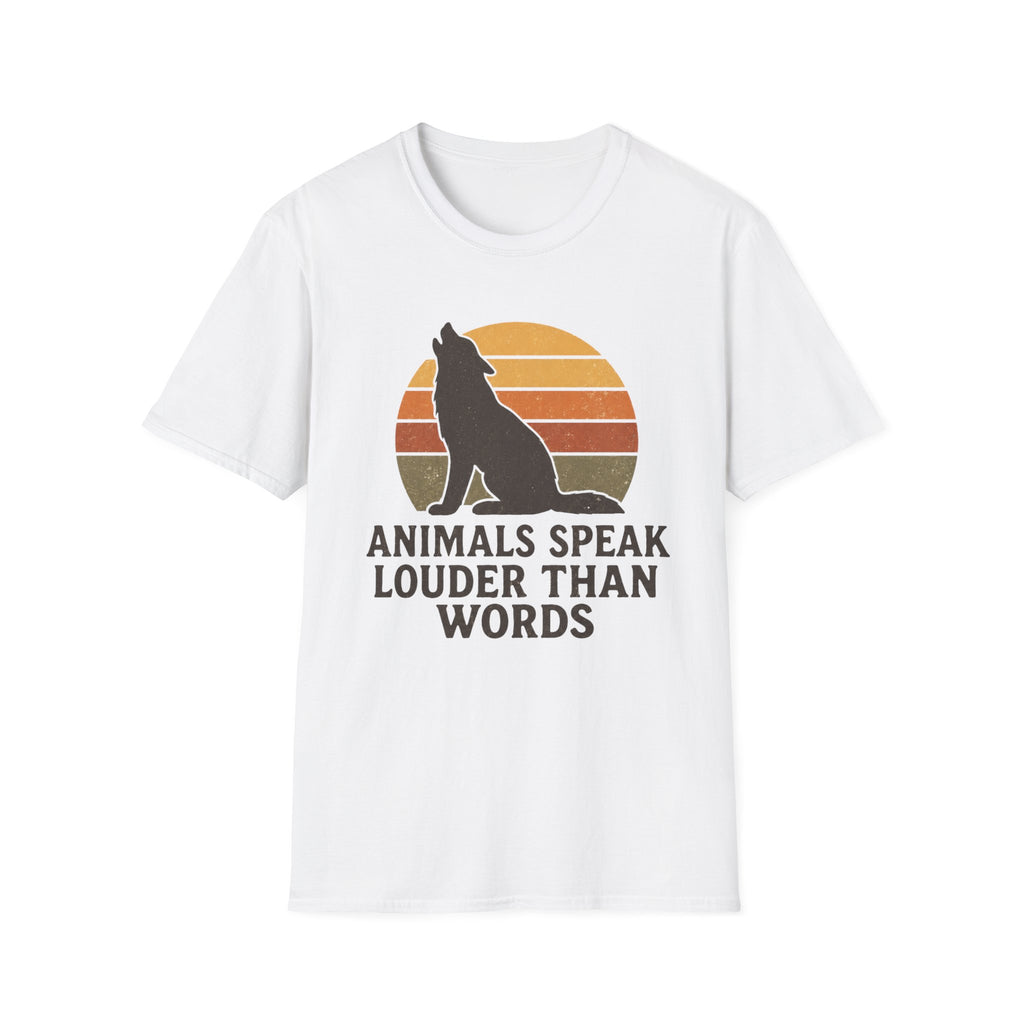 Louder Than Words Wolf T-Shirt
