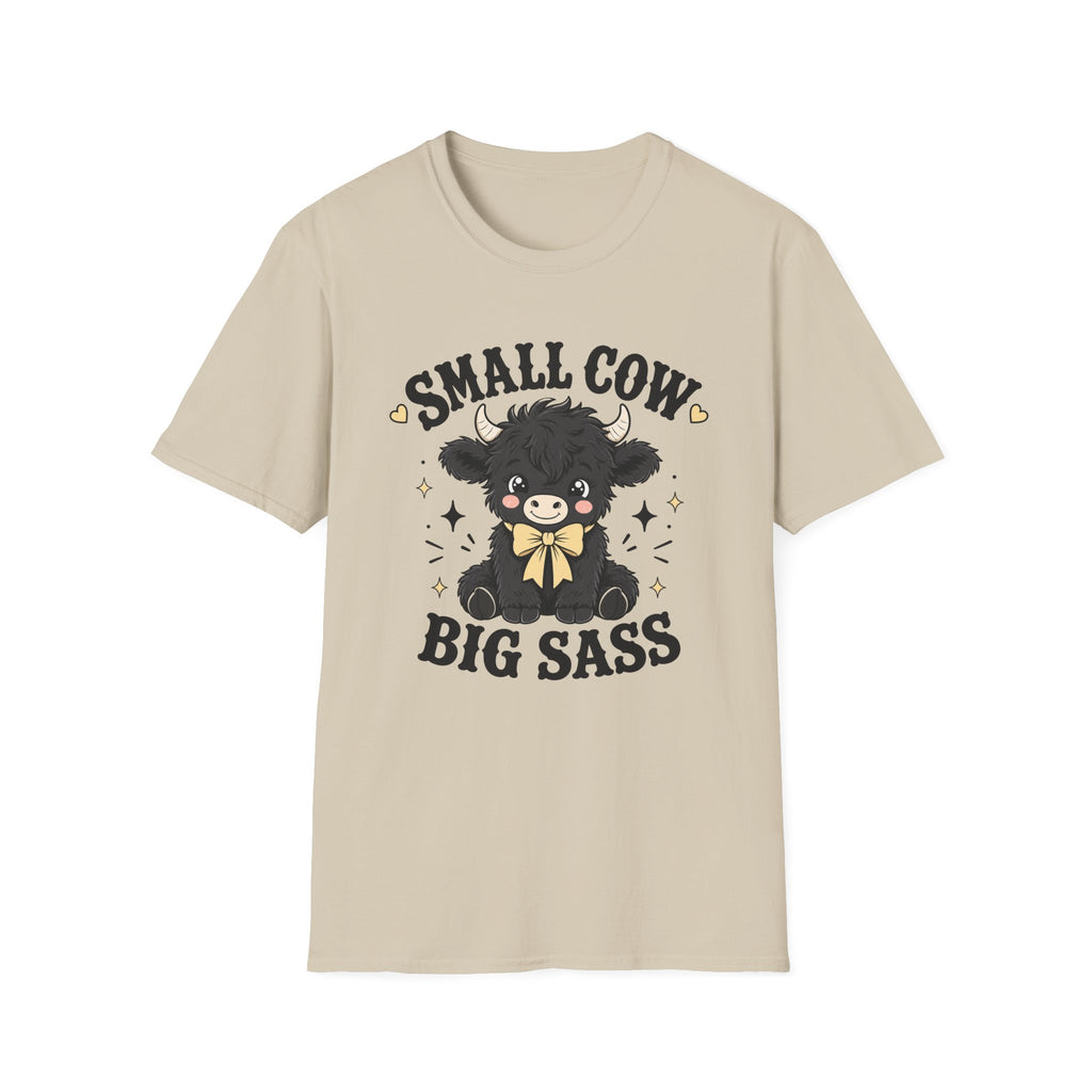 Big Sass Highland Cow T-Shirt